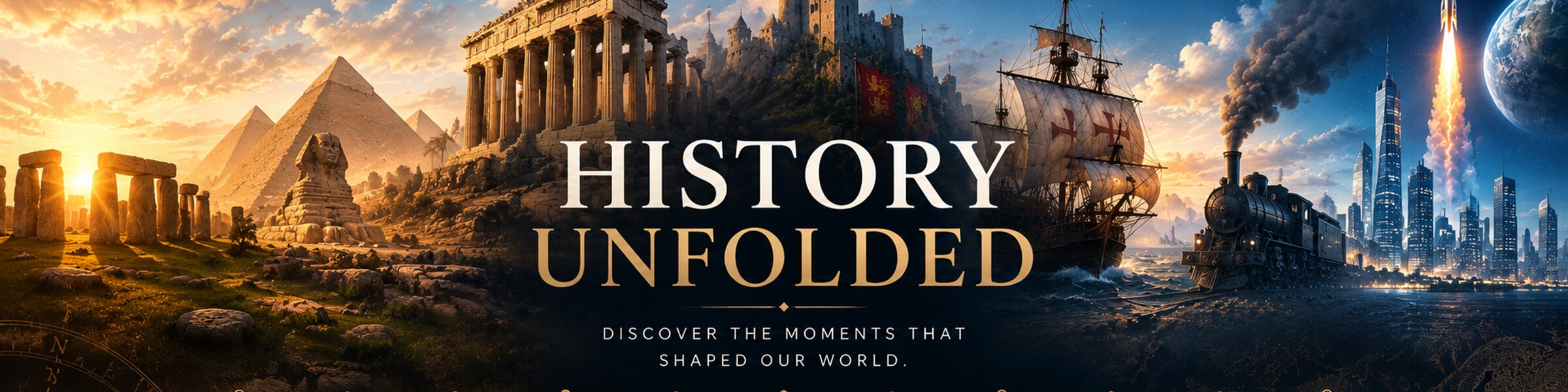 History Unfolded — discover the moments that shaped our world
